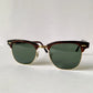 Ray Ban B&L USA vintage sunglasses - W0366 Clubmaster Brown