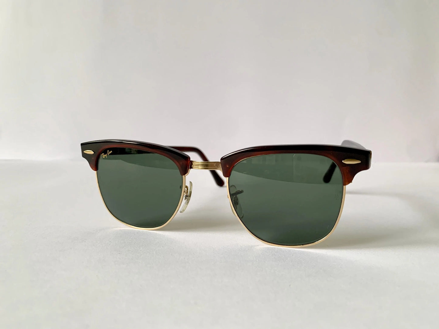 Ray Ban B&L USA vintage sunglasses - W0366 Clubmaster Brown