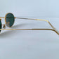 Vintage Ray Ban B&L USA sunglasses - W0976 Classic Oval Gold