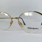 Yves Saint Laurent vintage glasses - 80s gold metal frames