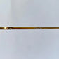 Christian Dior Hanoi vintage sunglasses - golden mirrored lenses with Dior logo charm chain