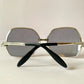 Silhouette 70s XL oversized sunglasses - 833 silver frames