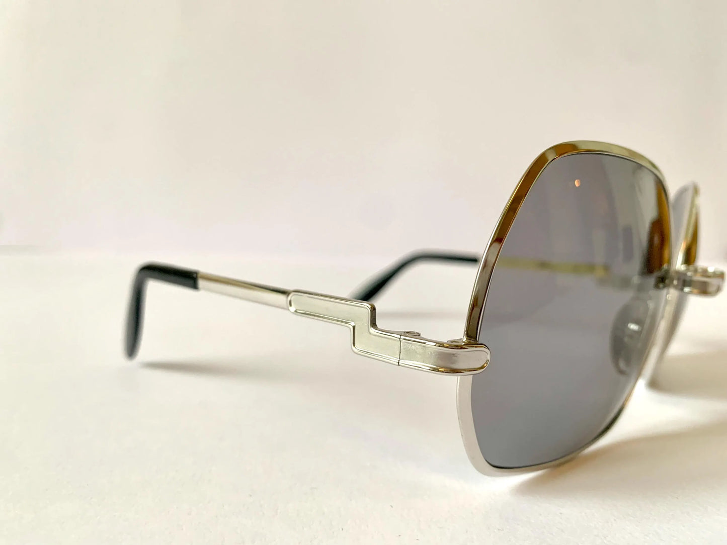 Silhouette 70s XL oversized sunglasses - 833 silver frames