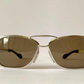 Silhouette 70s oversized sunglasses - 666 silver frames