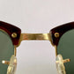 Ray Ban B&L USA vintage sunglasses - W0366 Clubmaster Brown