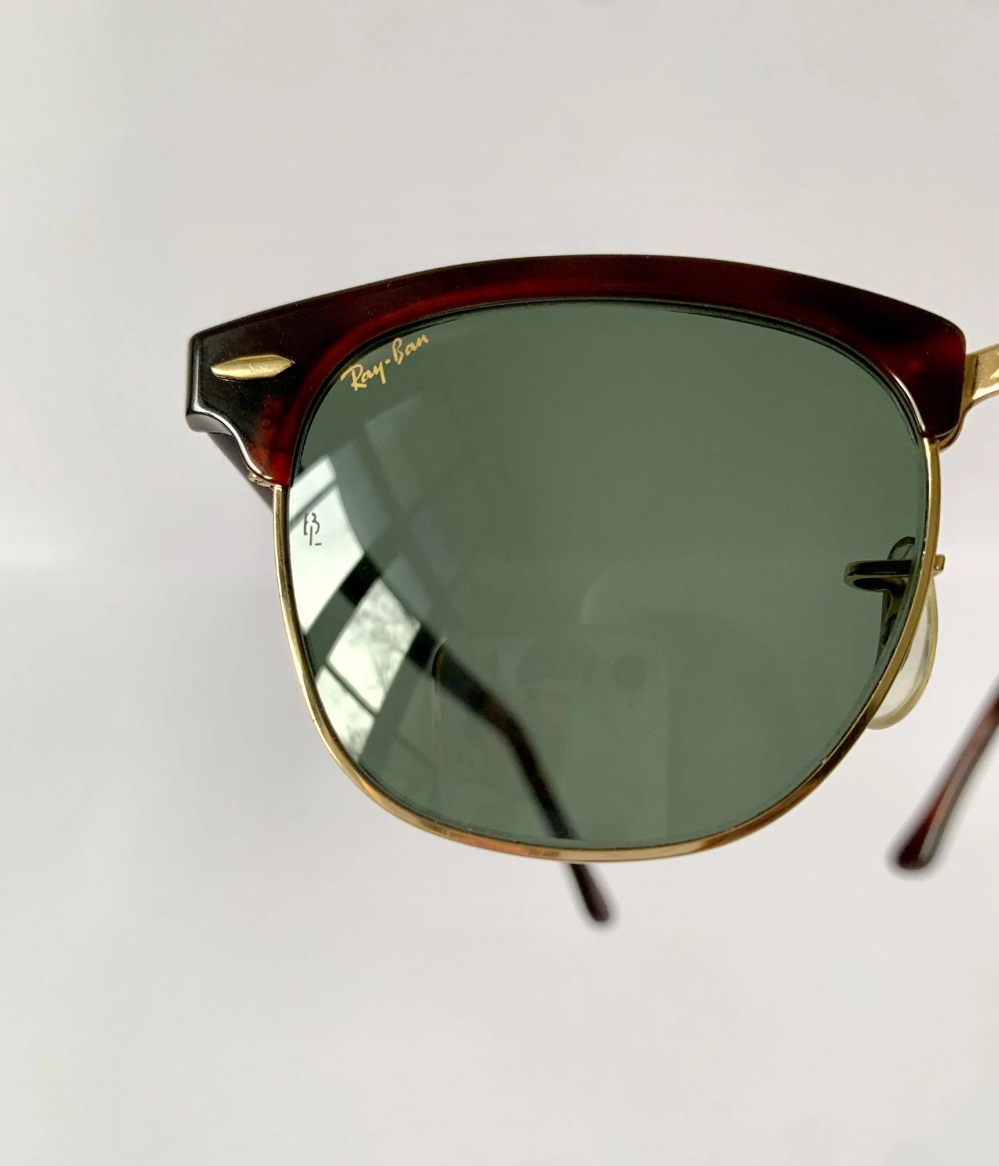 Ray Ban B&L USA vintage sunglasses - W0366 Clubmaster Brown