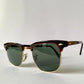 Ray Ban B&L USA vintage sunglasses - W0366 Clubmaster Brown