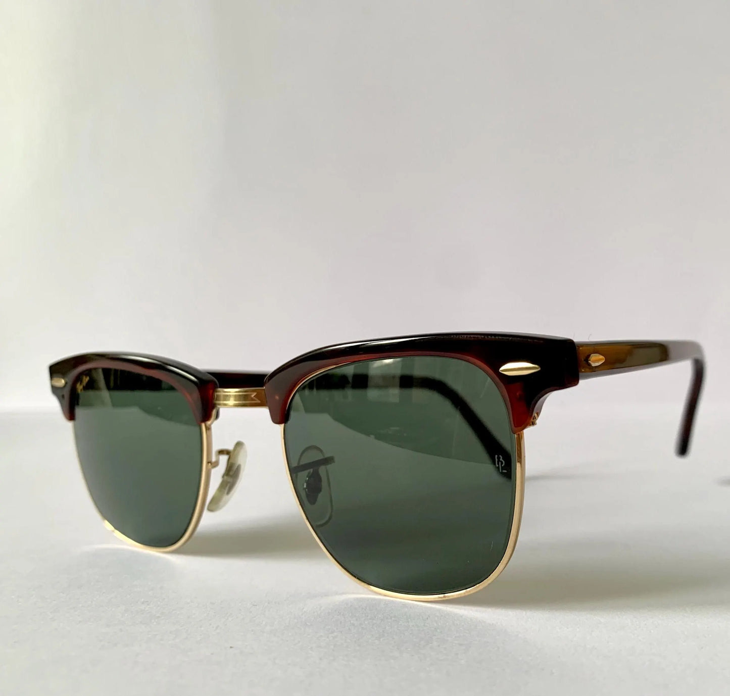 Ray Ban B&L USA vintage sunglasses - W0366 Clubmaster Brown