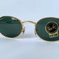 Vintage Ray Ban B&L USA sunglasses - W0976 Classic Oval Gold