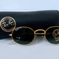 Vintage Ray Ban B&L USA sunglasses - W0976 Classic Oval Gold