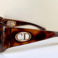 Christian Dior Vintage Sunglasses - Flavour 3 tortoise shell CD logos frames