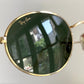Ray Ban B&L USA vintage sunglasses - W0976 Classic Oval Gold