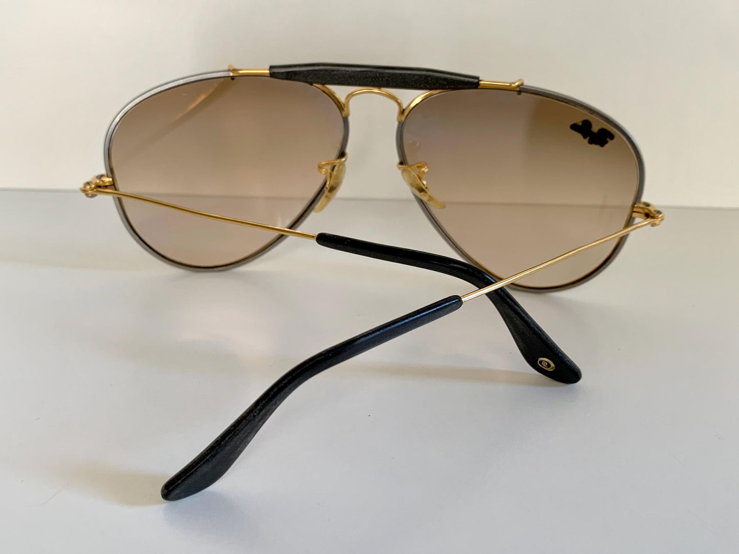 Ray Ban Precious Metals Outdoorsman 58mm B&L vintage sunglasses - 24k and titanium plated frame
