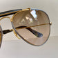 Ray Ban Precious Metals Outdoorsman 58mm B&L vintage sunglasses - 24k and titanium plated frame
