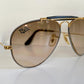 Ray Ban Precious Metals Outdoorsman 58mm B&L vintage sunglasses - 24k and titanium plated frame