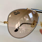 Ray Ban Precious Metals Outdoorsman 58mm B&L vintage sunglasses - 24k and titanium plated frame