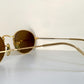 Ray Ban B&L USA - Diamond Hard W1919 90s 24k plated mirrored vintage sunglasses