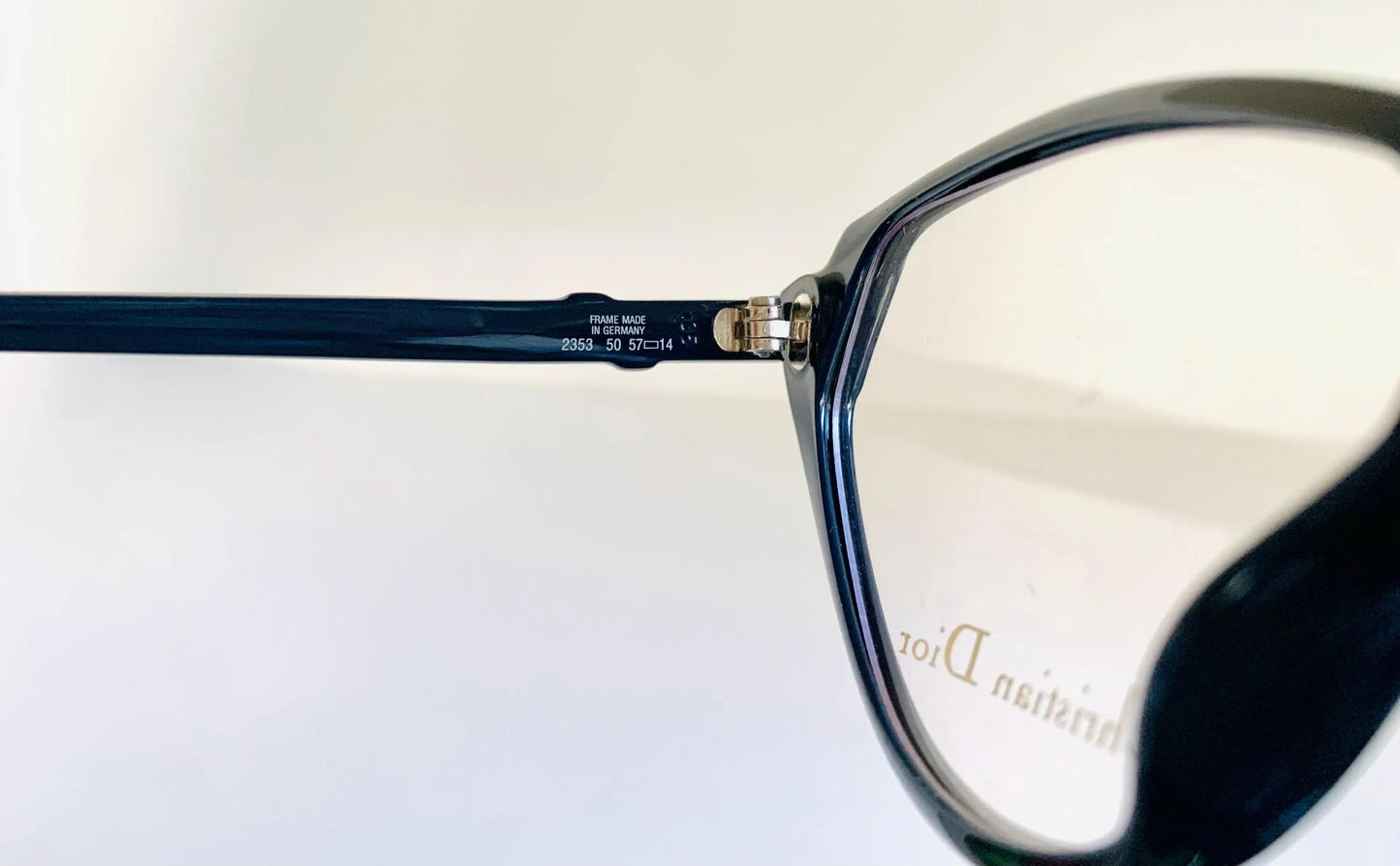 Christian Dior vintage 80s glasses - 2353 cat eye frame