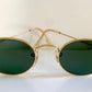 Ray Ban B&L USA vintage sunglasses - W0976 Classic Oval Gold