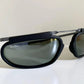 Ray Ban B&L Orbs Square black matte and silver vintage sunglasses