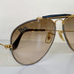 Ray Ban Precious Metals Outdoorsman 58mm B&L vintage sunglasses - 24k and titanium plated frame