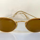 Ray Ban B&L USA - Diamond Hard W1919 90s 24k plated mirrored vintage sunglasses
