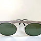 Neostyle Holiday vintage sunglasses - 967 silver and green frame