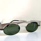 Neostyle Holiday vintage sunglasses - 967 silver and green frame