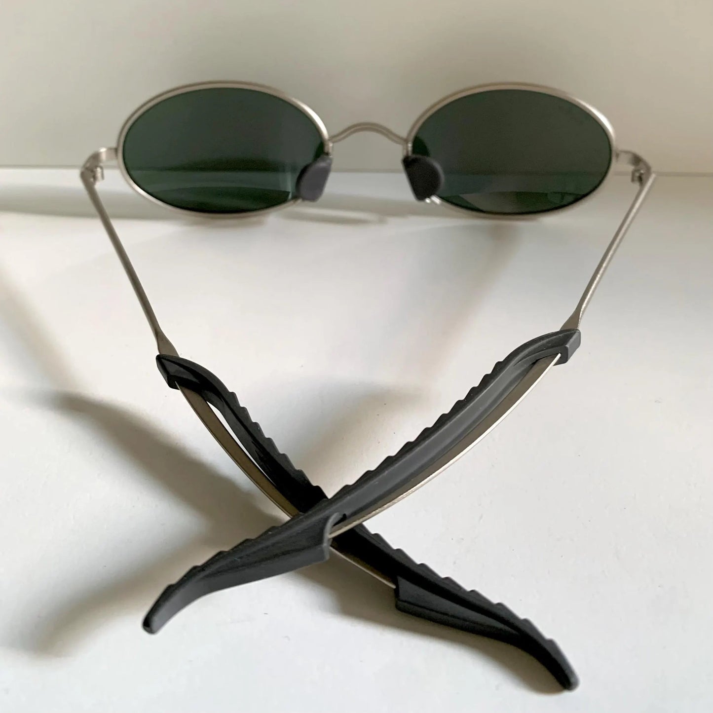 Ray Ban B&L ORBS USA vintage sunglasses - NOS W2389 Orbs silver matte frame