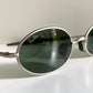 Ray Ban B&L ORBS USA vintage sunglasses - NOS W2389 Orbs silver matte frame