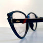 Christian Dior vintage 80s glasses - 2353 cat eye frame