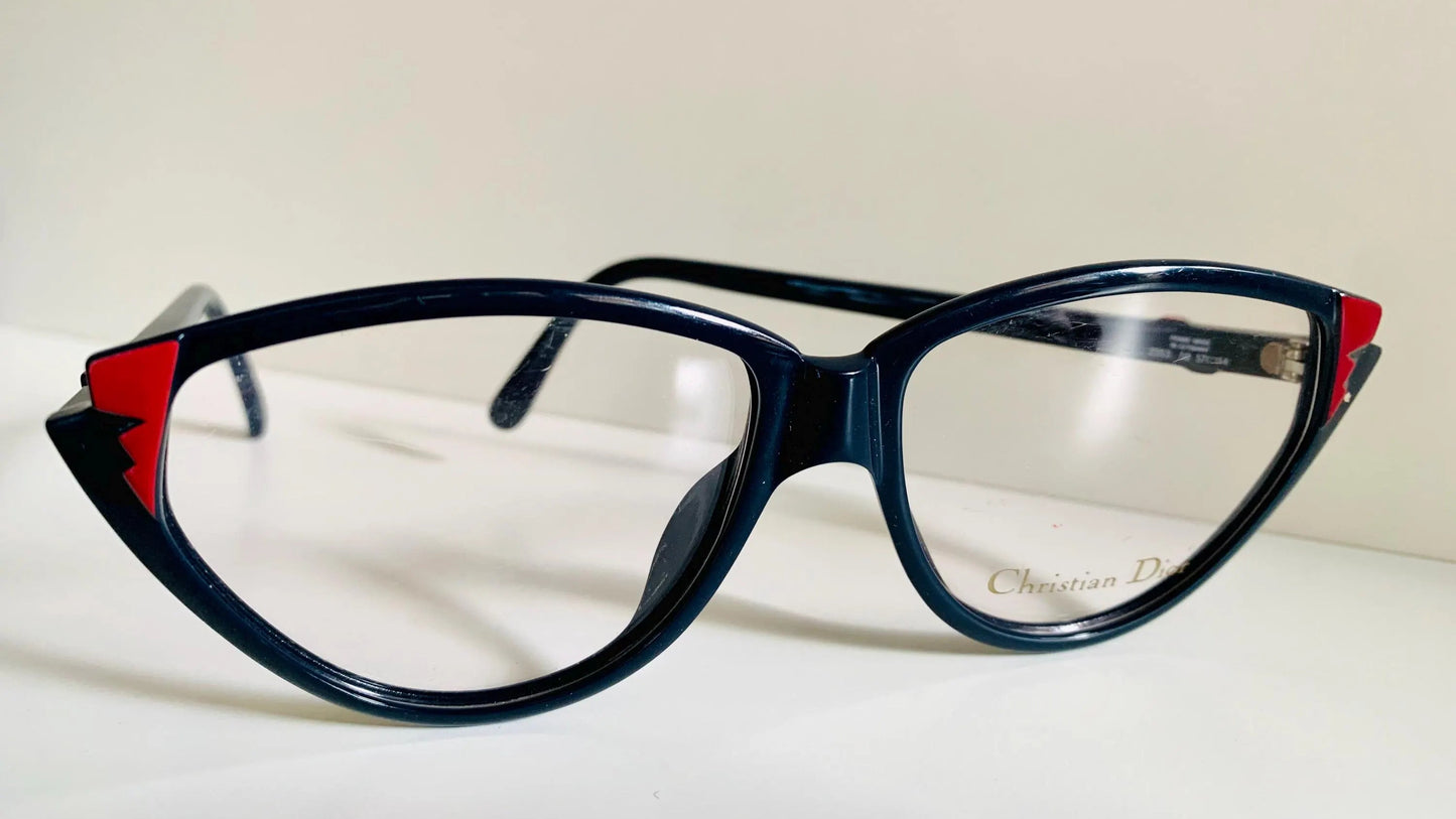 Christian Dior vintage 80s glasses - 2353 cat eye frame