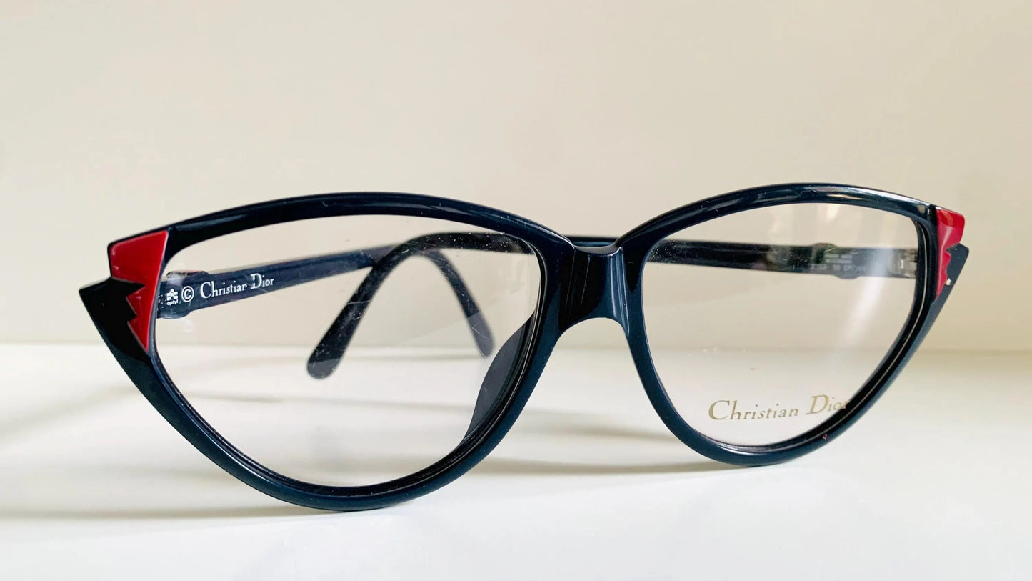 Christian Dior vintage 80s glasses - 2353 cat eye frame