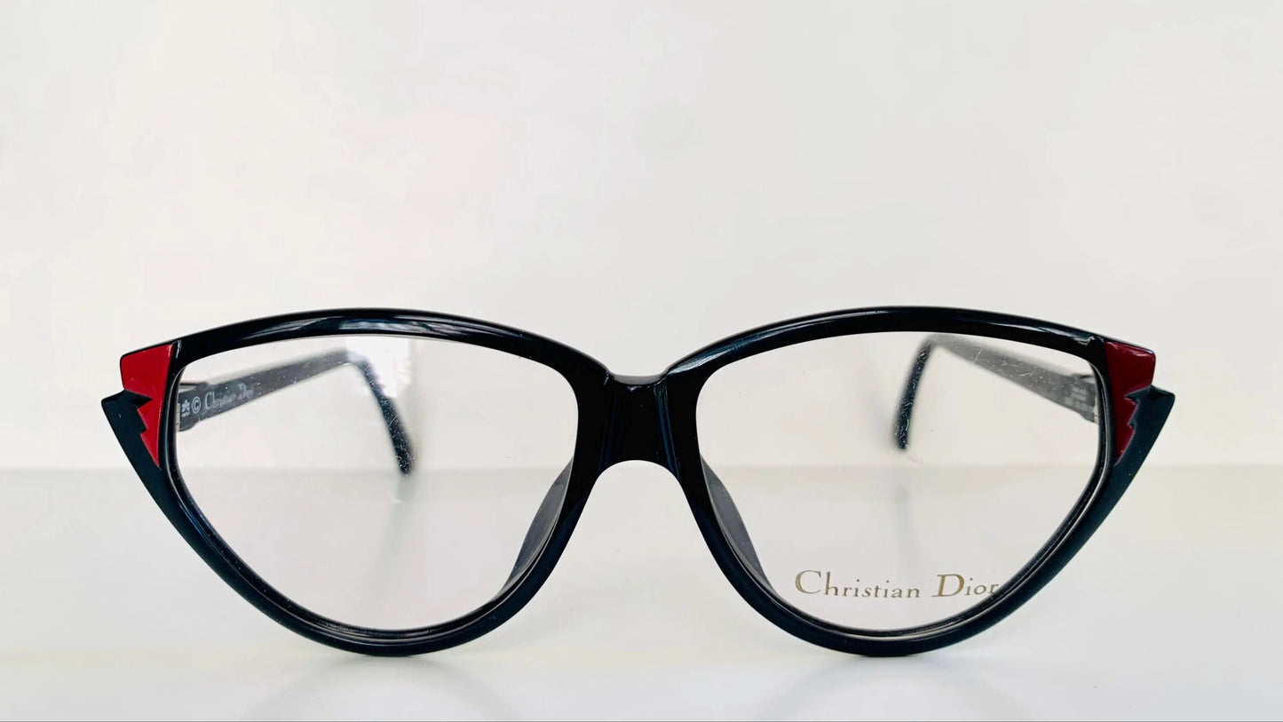 Christian Dior vintage 80s glasses - 2353 cat eye frame