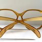 Christian Dior Vintage glasses - 2178 yellow acetate 80s frames