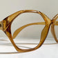 Christian Dior Vintage glasses - 2178 yellow acetate 80s frames