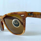 Ray Ban B&L USA vintage sunglasses - Wayfarer II Blonde Frost limited edition