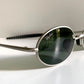 Ray Ban B&L ORBS USA vintage sunglasses - NOS W2389 Orbs silver matte frame