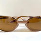 Ray Ban B&L  USA vintage sunglasses - W2643 Sidestreet Mondo bronze rectangle frame