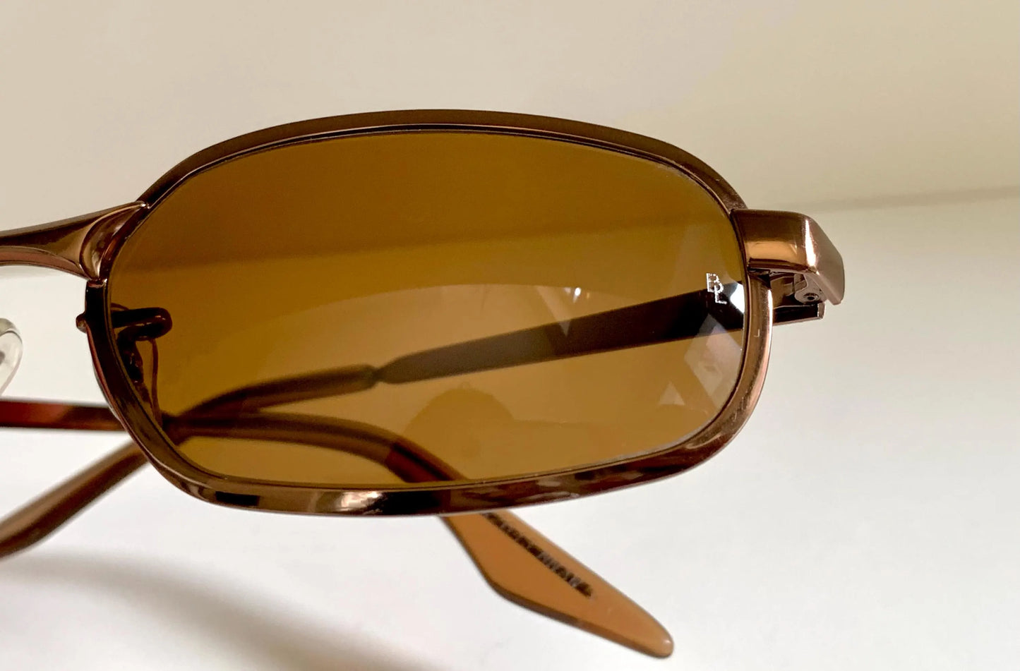 Ray Ban B&L  USA vintage sunglasses - W2643 Sidestreet Mondo bronze rectangle frame