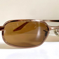 Ray Ban B&L  USA vintage sunglasses - W2643 Sidestreet Mondo bronze rectangle frame