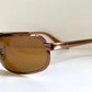 Ray Ban B&L  USA vintage sunglasses - W2643 Sidestreet Mondo bronze rectangle frame