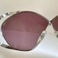 Christian Dior Vintage Sunglasses - 2056 XL silver and green frames