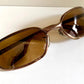 Ray Ban B&L  USA vintage sunglasses - W2643 Sidestreet Mondo bronze rectangle frame