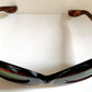 Cat eye 70s vintage sunglasses - Brown acetate frames made in France