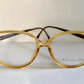 Christian Dior Vintage glasses - 2781 yellow acetate 80s frames