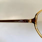 Christian Dior Vintage glasses - 2781 yellow acetate 80s frames
