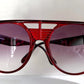 Sunjet by Carrera 80s vintage sunglasses - NOS red XL oversized vintage frames
