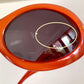 Gucci 90s vintage sunglasses - oval dark orange frame