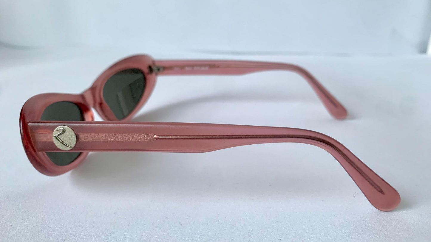 Ray Ban B&L USA vintage sunglasses - cat eye pink mirrored frames W2525 Rituals